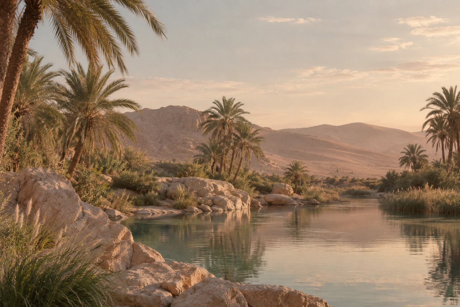 Paysage désertique qui inspire la palette Terra